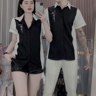 ÁO SƠ MI NAM, ÁO SƠ MI NGẮN TAY, SƠ MI NAM NỮ COTTON