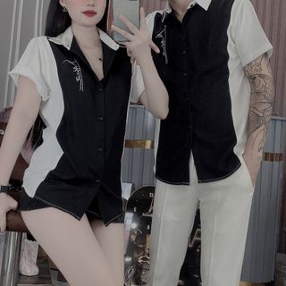 ÁO SƠ MI NAM, ÁO SƠ MI NGẮN TAY, SƠ MI NAM NỮ COTTON