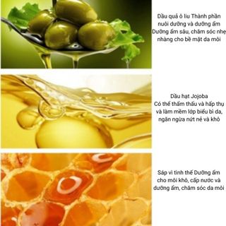 Son dưỡng môi hương đào, hương kiwi