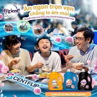 Nước xả vải đậm đặc Hygiene 3500ml nội địa Thái Lan (Thùng 4 can)