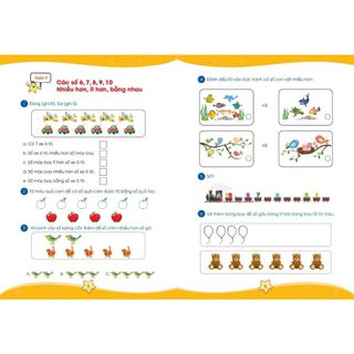 Sách - Giúp Con Học Giỏi Toán Lớp 1 - Theo Chương Trình Sách Giáo Khoa Mới cho Bé
