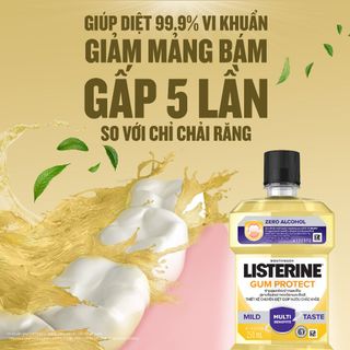 Nước Súc Miệng Listerine Gum Care Giúp Nướu Chắc Khỏe giá sỉ