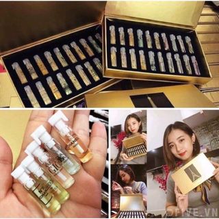 Bộ test nước hoa hộp vàng 20 ống Nhiều mùi hương từ nhẹ nhàng trong trẻo đến nồng nàn, quyến rũ hay mạnh mẽ cá tính.