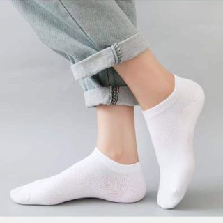 Tất vớ cổ ngắn chất liệu cotton co dãn thoáng khí