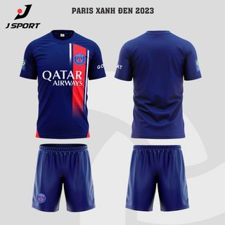 Bộ đồ đá banh CLB Pari sân khách sân khách 2024 mới nhất, đặt đội và in tên số theo yêu cầu