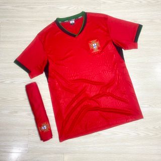 bộ đồ đá banh đội tuyển Euro 2024, áo đấu các đội tuyển tham gia Euro 2024, Bồ Đào Nha, nhận in tên số lên áo theo yêu cầu