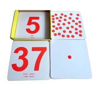 [Mã INBAU154 giảm 15K đơn 99K] Flashcard Glenn Doman Dot card Dạy trẻ học toán cho bé từ 3 tháng đến 6 tuổi giá sỉ