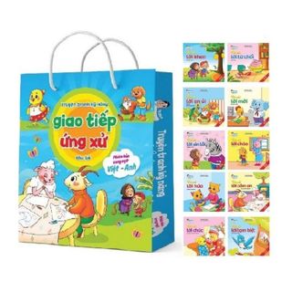 Sách kỹ năng giao tiếp ứng xử cho bé combo 10c giá sỉ