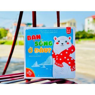 Sách - Bộ 8 cuốn Ehon Cùng Con Khám Phá Thế Giới Động Vật Song Ngữ Việt - Anh Kèm File Nghe Quét Mã QR