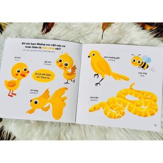 Sách - Bộ 8 cuốn Ehon Cùng Con Khám Phá Thế Giới Động Vật Song Ngữ Việt - Anh Kèm File Nghe Quét Mã QR