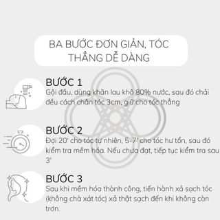 Kem duỗi tóc tại nhà Sinori, chứa Protein không làm tổn thương tóc, không hăng, chính hãng 200ml