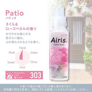 Nước Xả Vải Khô Soflan Airis Balcony Kết Hợp Hương Trái Cây, Hoa Đào, Hoa Lan bộ 2 món gồm 1 Chai 480ml + 1 Túi Nạp 850ml