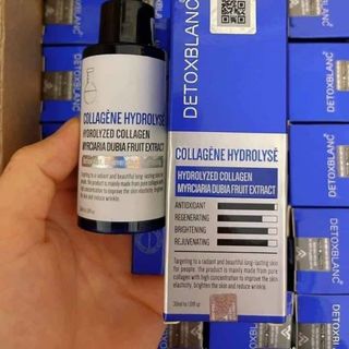 Serum viên collagen detox blanc