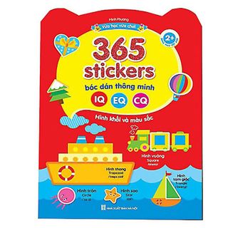 Sách - 365 Sticker bóc dán thông minh phát triển IQ EQ giá sỉ