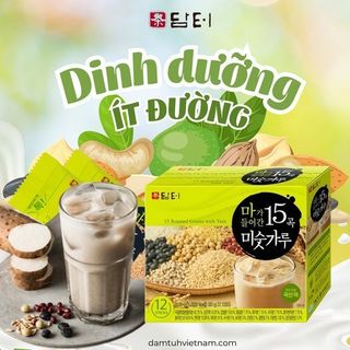 Bột ngũ cốc 15 loại hạt Damtuh Hàn Quốc 800G