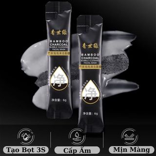 Mặt nạ sủi bọt than tre hộp 10 gói