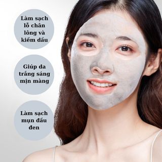 Mặt nạ sủi bọt than tre hộp 10 gói