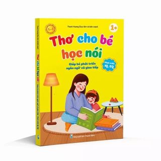 Sách Thơ cho bé tập nói bìa cứng không thấm nước giá sỉ