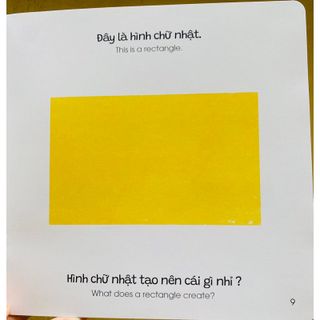 Sách ehon song ngữ cho bé 0-6 tuổi(kèm file nghe) nhận biết màu sắc hình khối âm thanh