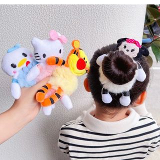 Buộc tóc hình thú cưng siêu dễ thường cho nàng