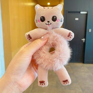 Buộc tóc hình thú cưng siêu dễ thường cho nàng