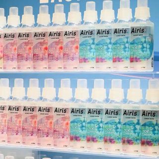 Nước Xả Vải Khô Soflan Airis Balcony Kết Hợp Hương Trái Cây, Hoa Đào, Hoa Lan bộ 2 món gồm 1 Chai 480ml + 1 Túi Nạp 850ml