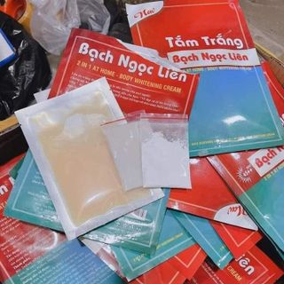 Gói Tắm Trắng Bạch Ngọc Liên ( Siêu Trắng Da ) bật tone sau lần tắm đầu tiên