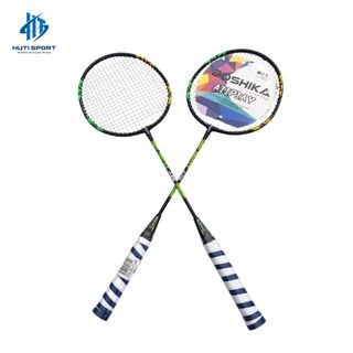 Vợt Cầu Lông, Cặp Vợt Cầu Lông Boshika 526 Pro Kèm Túi Đựng, Chất Liệu Chắc Chắn Sợi Cacbon Căng Sẵn