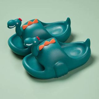 DÉP BÁNH MÌ CHO BÉ HÌNH KHỦNG LONG CHẤT LIỆU CAO CẤP KHÔNG THẤM NƯỚC , BỀN ĐẸP