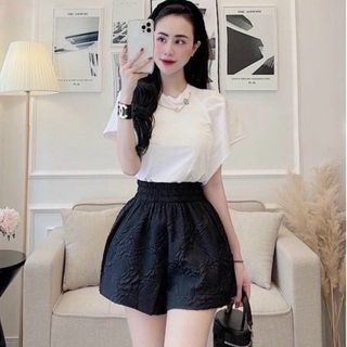 QUẦN SHORT NỮ DẬP NỔI 3D XỐP PHỒNG HÀNG ĐẸP XINH XẮN