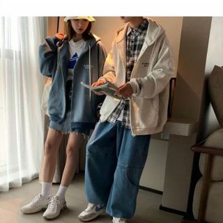 Áo Khoác Cặp Thêu GALAXY Form Rộng Ulzzang Khóa Kéo Phong Cách Thời Trang Mới- Form Dưới 70kg