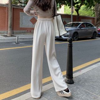 110 - QUẦN ỐNG RỘNG SUÔNG NỮ GEMISTORE PHỐI DÂY TRENDY UNISEX M65