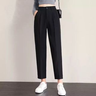 QUẦN VẢI NỮ CÔNG SỞ DÁNG BAGGY TUYẾT MƯA ỐNG ĐỨNG KIỂU MỚI