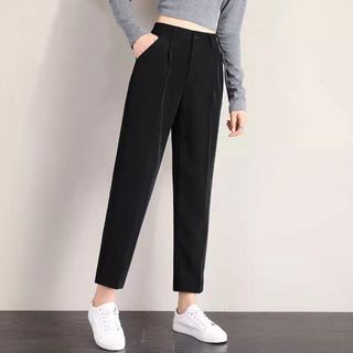 QUẦN VẢI NỮ CÔNG SỞ DÁNG BAGGY TUYẾT MƯA ỐNG ĐỨNG KIỂU MỚI
