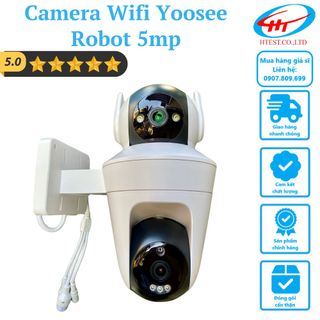Camera Wifi Yoosee Robot 10MP A14S với 2 Camera 2 khung hình “xoay độc lập”- sử dụng app ICAM 365 giá sỉ