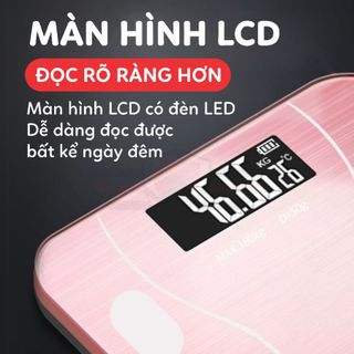 Cân Điện Tử Thông Minh Có Sạc USB Kết Nối Bluetooth Phân Tích Chỉ Số Cơ Thể