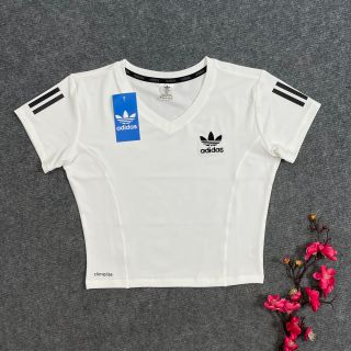 Croptop das cổ tim , áo thể thao nữ