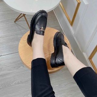 GIÀY OXFORD NỮ ĐỘN ĐẾ NHẸ ÊM DA LÌ SIÊU HÓT