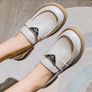 GIÀY OXFORD NỮ ĐỘN ĐẾ NHẸ ÊM DA LÌ SIÊU HÓT