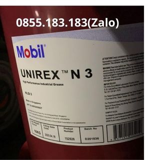 Mỡ bôi trơn công nghiệp Mobil Unirex N3 chính hãng giá sỉ giá sỉ
