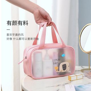 Túi đựng mỹ phẩm mã hoạt hình 30x11x20.5