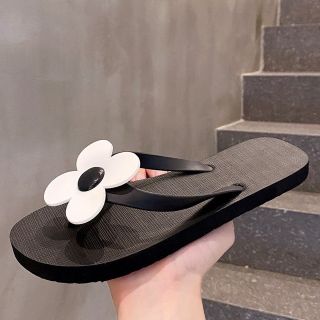 Dép Xỏ Ngón Đính Hoa Hướng Dương Thời Trang Đi Biển Cho Nữ