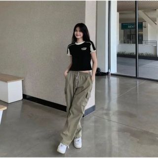 014 - QUẦN TÚI HỘP CHẤT KAKI DÀY DẶN BO GẤU  FORM RỘNG CÁ TÍNH NĂNG ĐỘNG M65