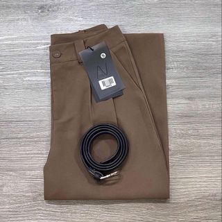 8005 - QUẦN BAGGY NỮ LƯNG CAO CÔNG SỞ KÈM ĐAI TRẺ TRUNG , THANH LỊCH M65