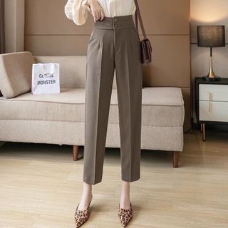 033 - QUẦN BAGGY 2 KHUY CẠP TO , VẢI TUYẾT MƯA THOÁNG MÁT , KIỂU DÁNG CÔNG SỞ M58