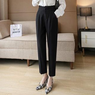 033 - QUẦN BAGGY 2 KHUY CẠP TO , VẢI TUYẾT MƯA THOÁNG MÁT , KIỂU DÁNG CÔNG SỞ M58