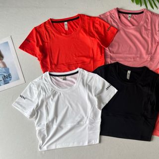 Crop top sport thun lạnh , áo thể thao nữ giá sỉ