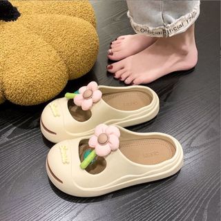 DÉP SỤC NỮ HÌNH HOA CÚC ĐÁNG YÊU HÀNG QUẢNG CHÂU CAO CẤP