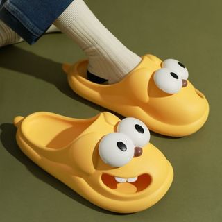 DÉP HOẠT HÌNH CHÓ MẮT TO SIÊU CUTE NHIỀU MÀU DỄ THƯƠNG MẪU MỚI - EVA SHOES