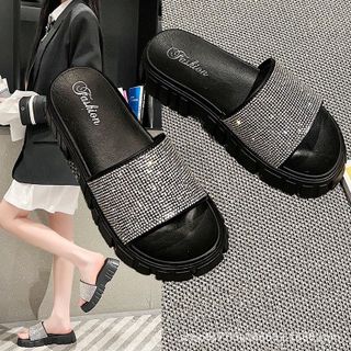 DÉP ĐẾ DÀY ĐÍNH ĐÁ THỜI TRANG MÙA HÈ 2023 - EVA SHOES